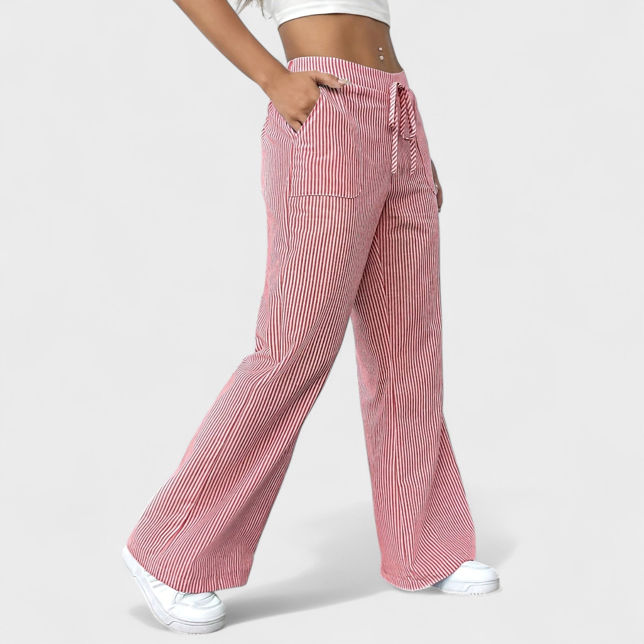 Leonor | Pantalón Rayas Casual