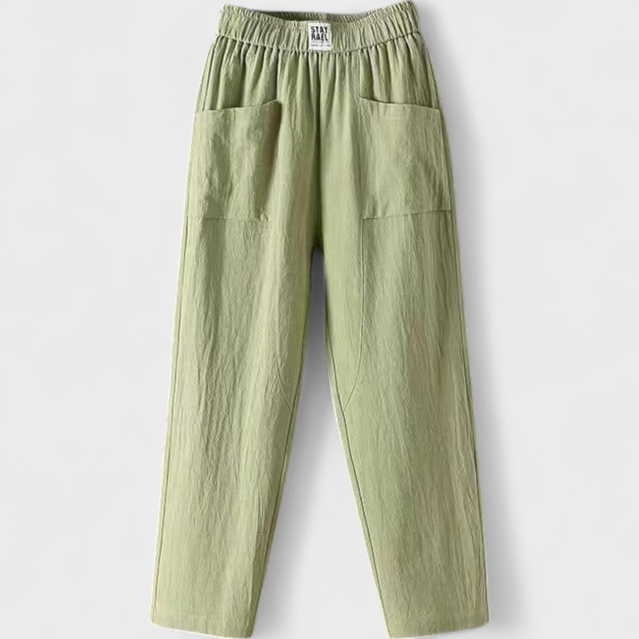 Wendela | Pantalón de Lino Cómodo con Cintura Elástica