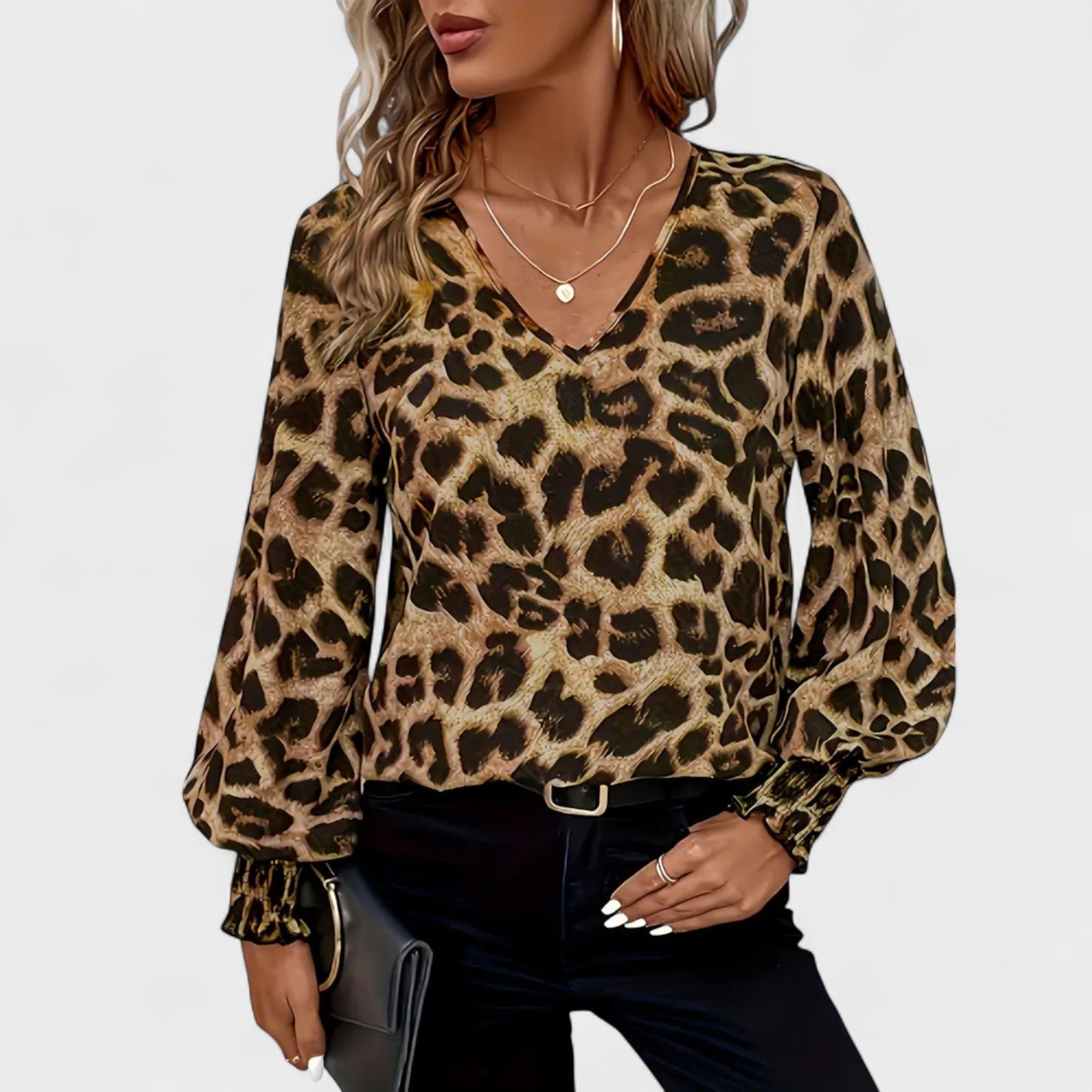 Felisa | Blusa Estampado Leopardo