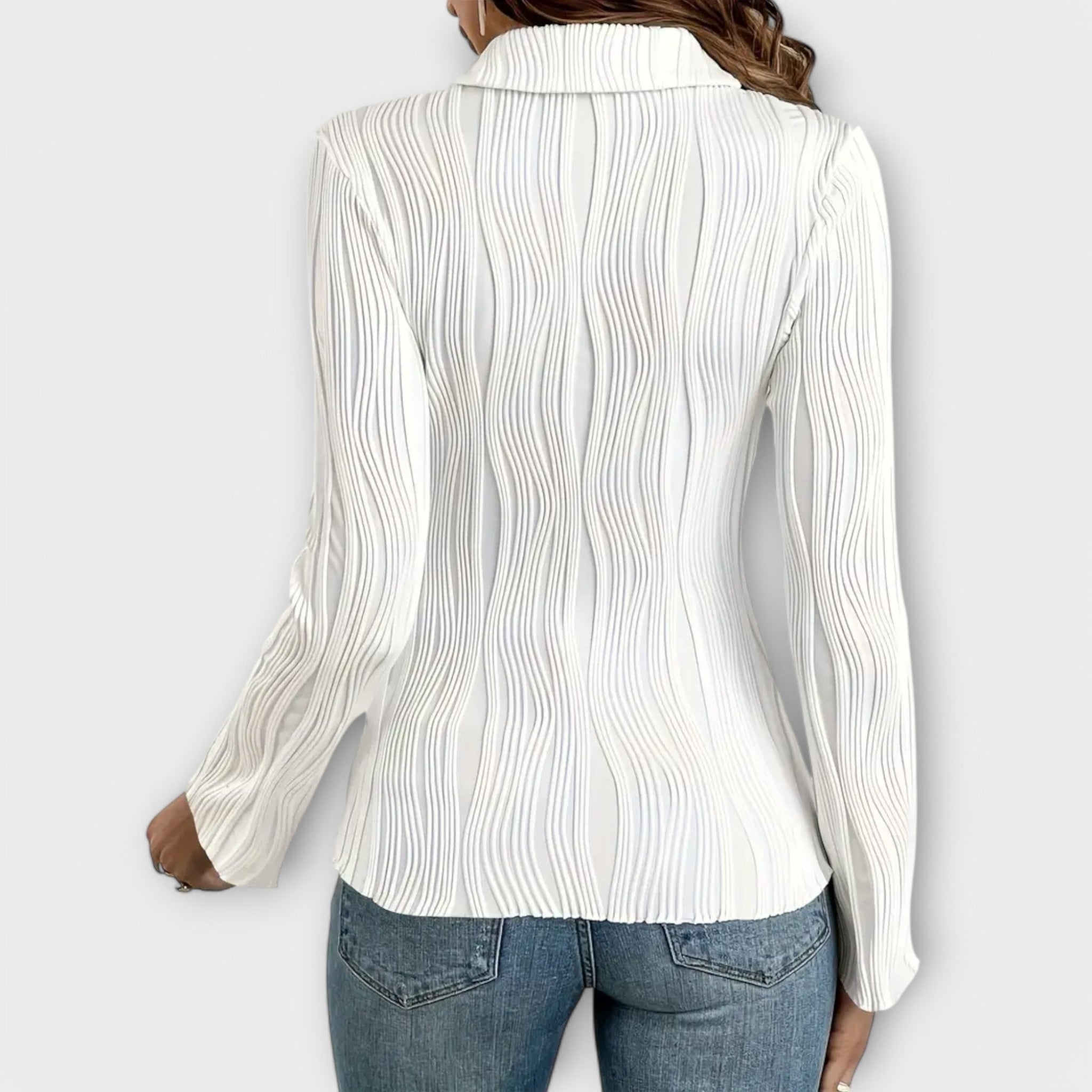 Lía | Blusa Manga Larga Elegante