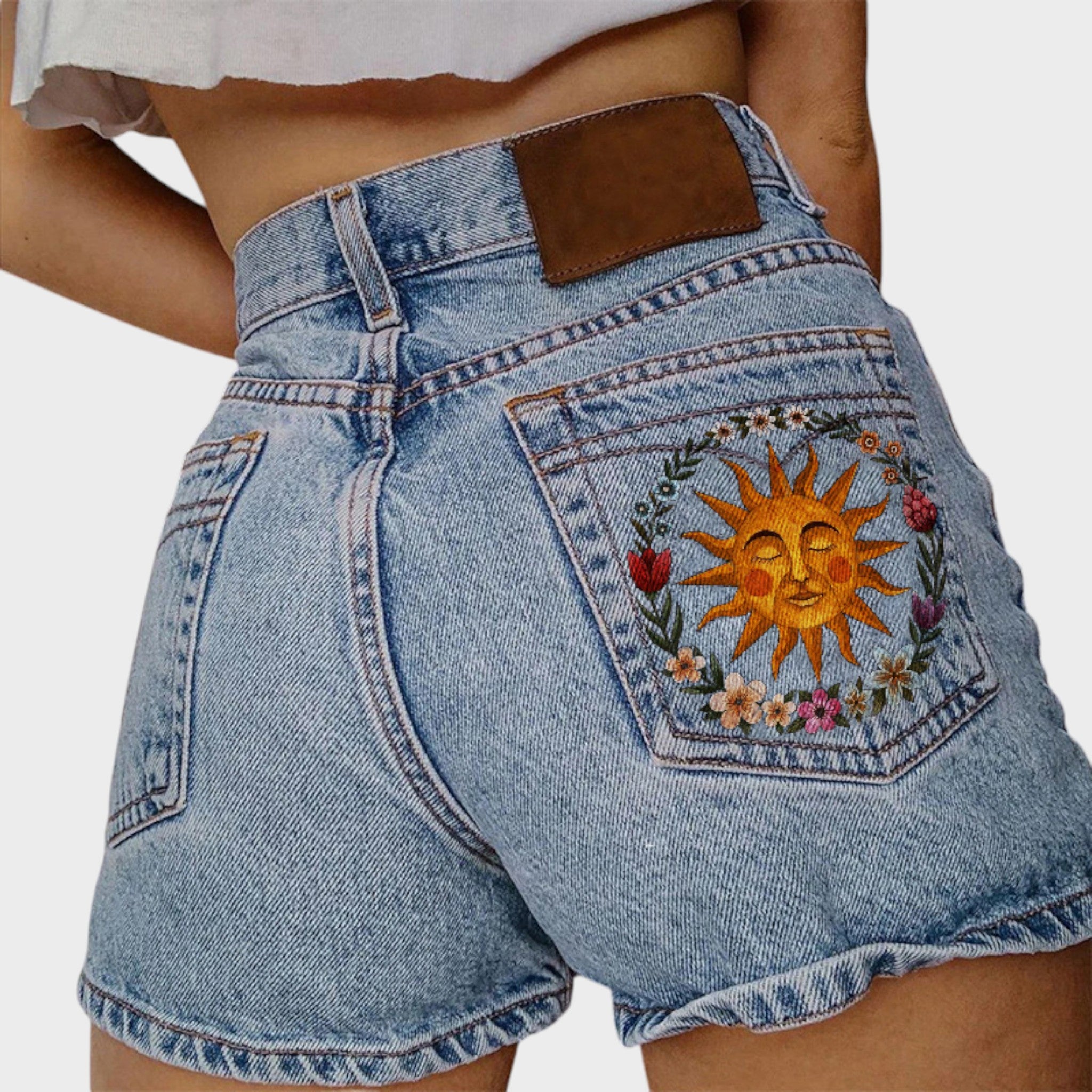 Soledat | Shorts Sol Bordado