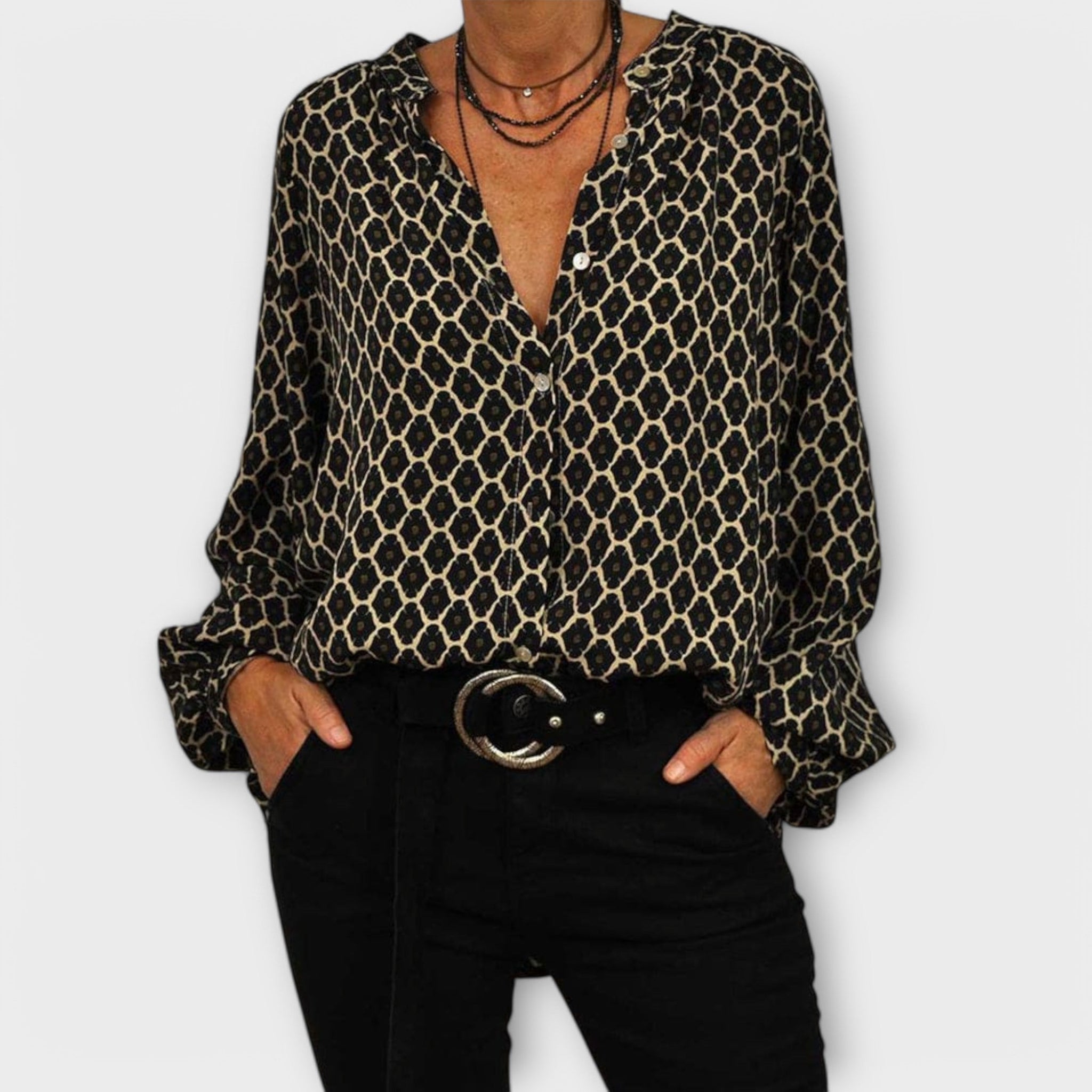 Zara | Blusa V Escote