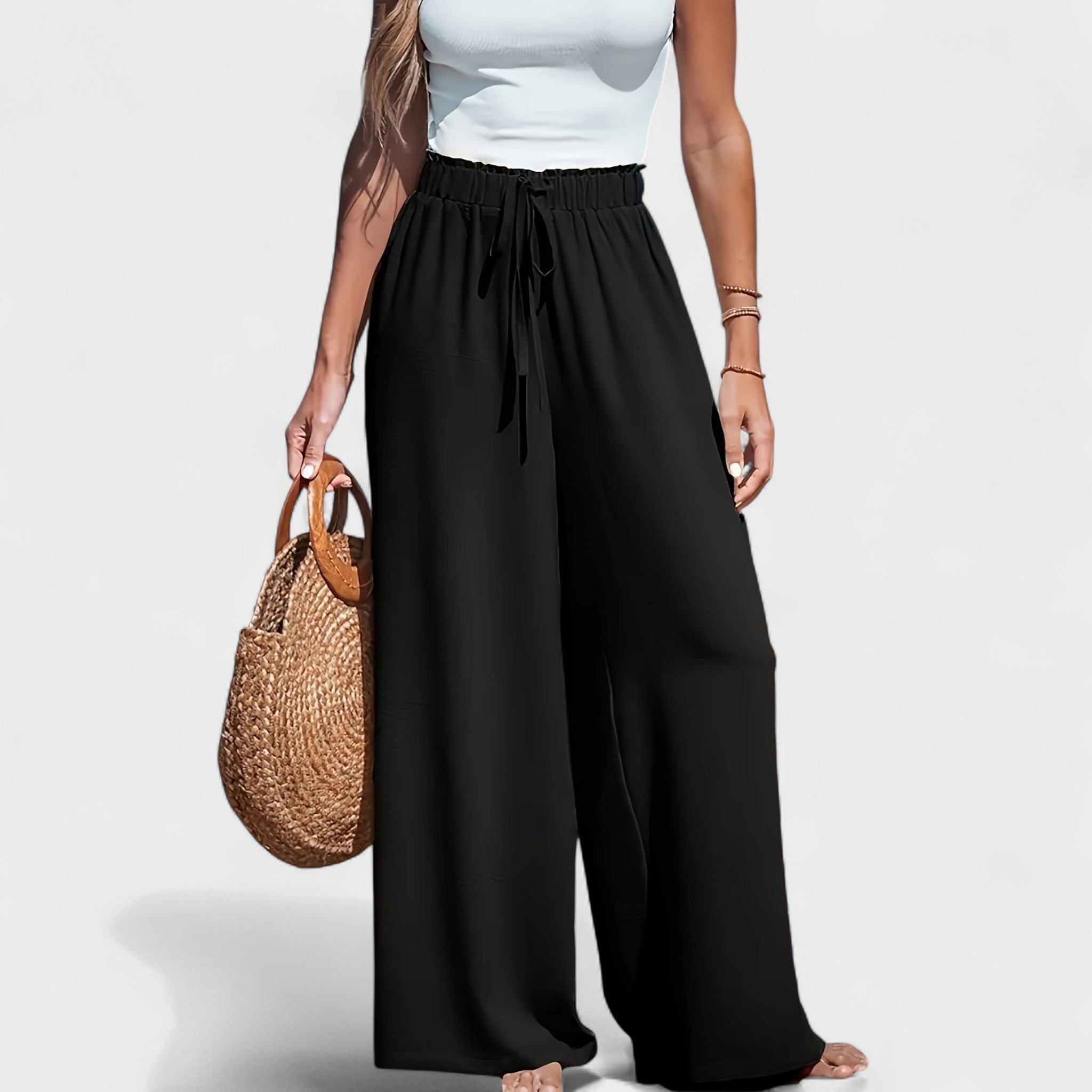 Berta | Pantalón Ancho Elegante
