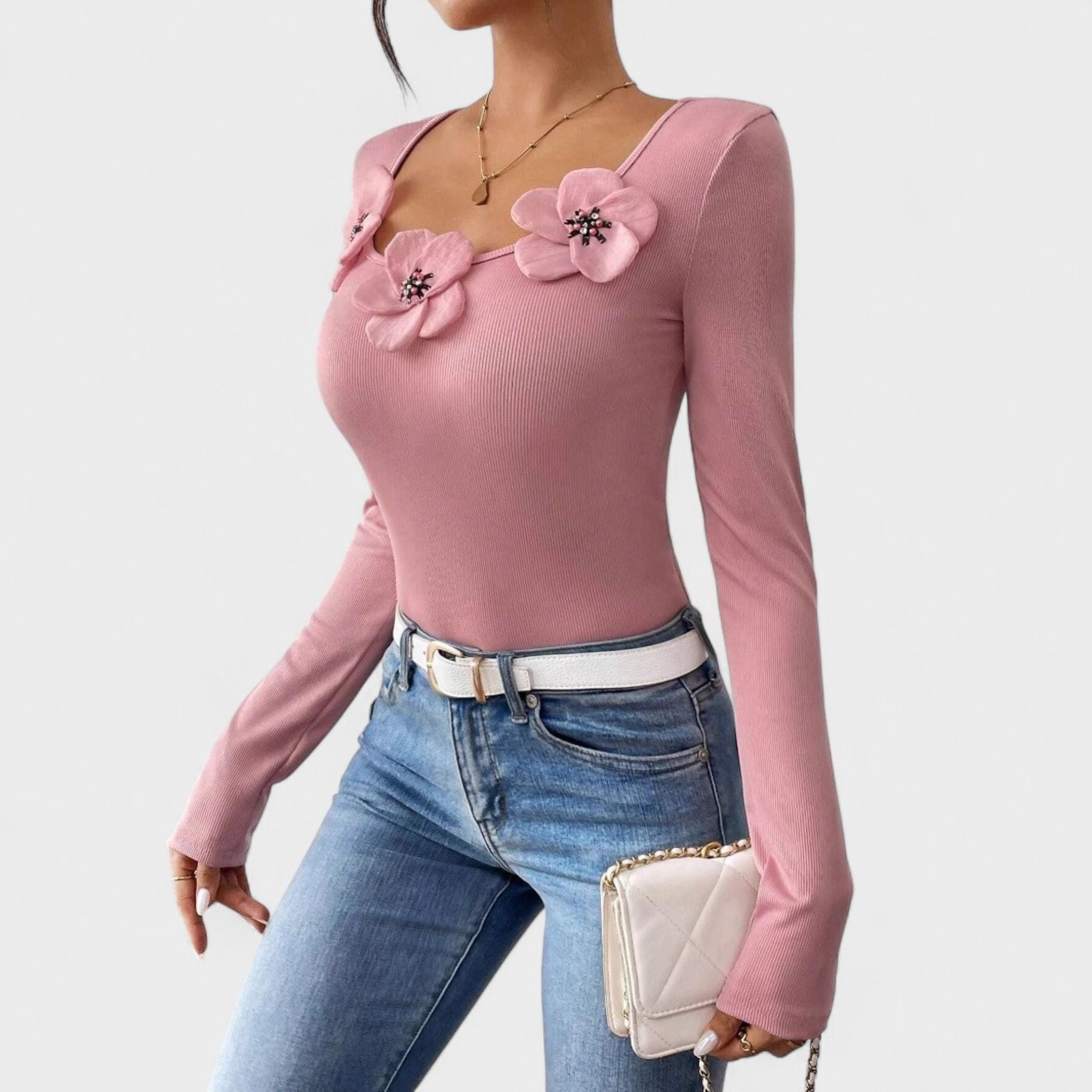 Josefa | Top Floral Romántico