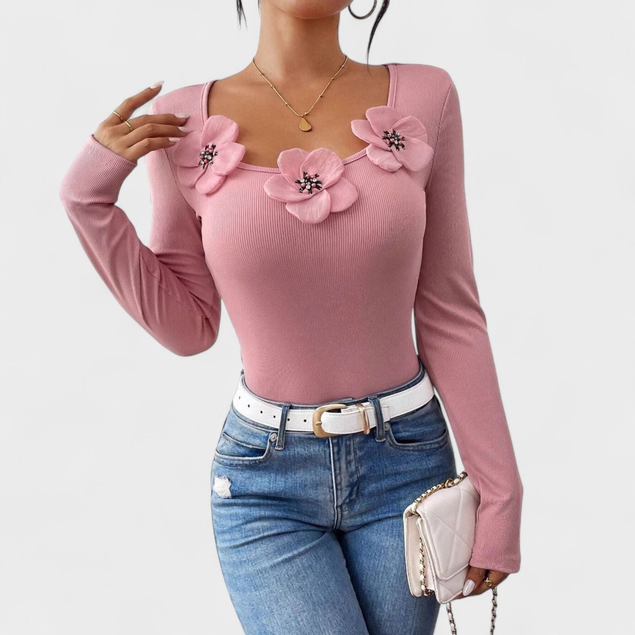 Josefa | Top Floral Romántico