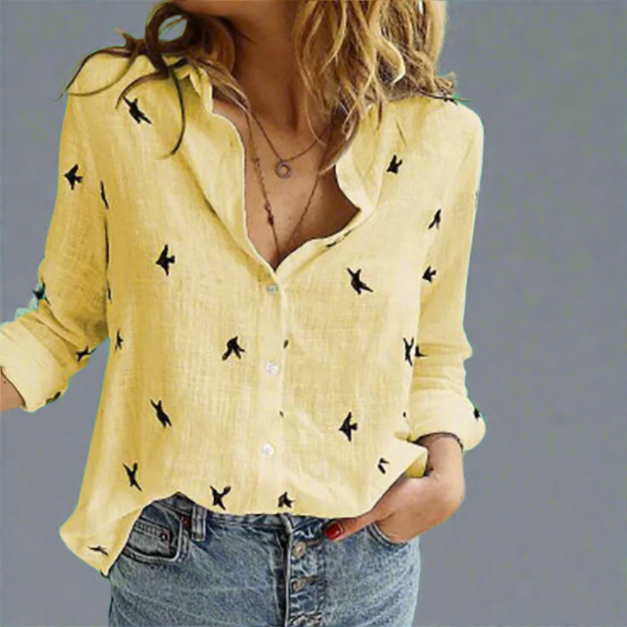 Xenia | Blusa de Algodón Premium Elegante