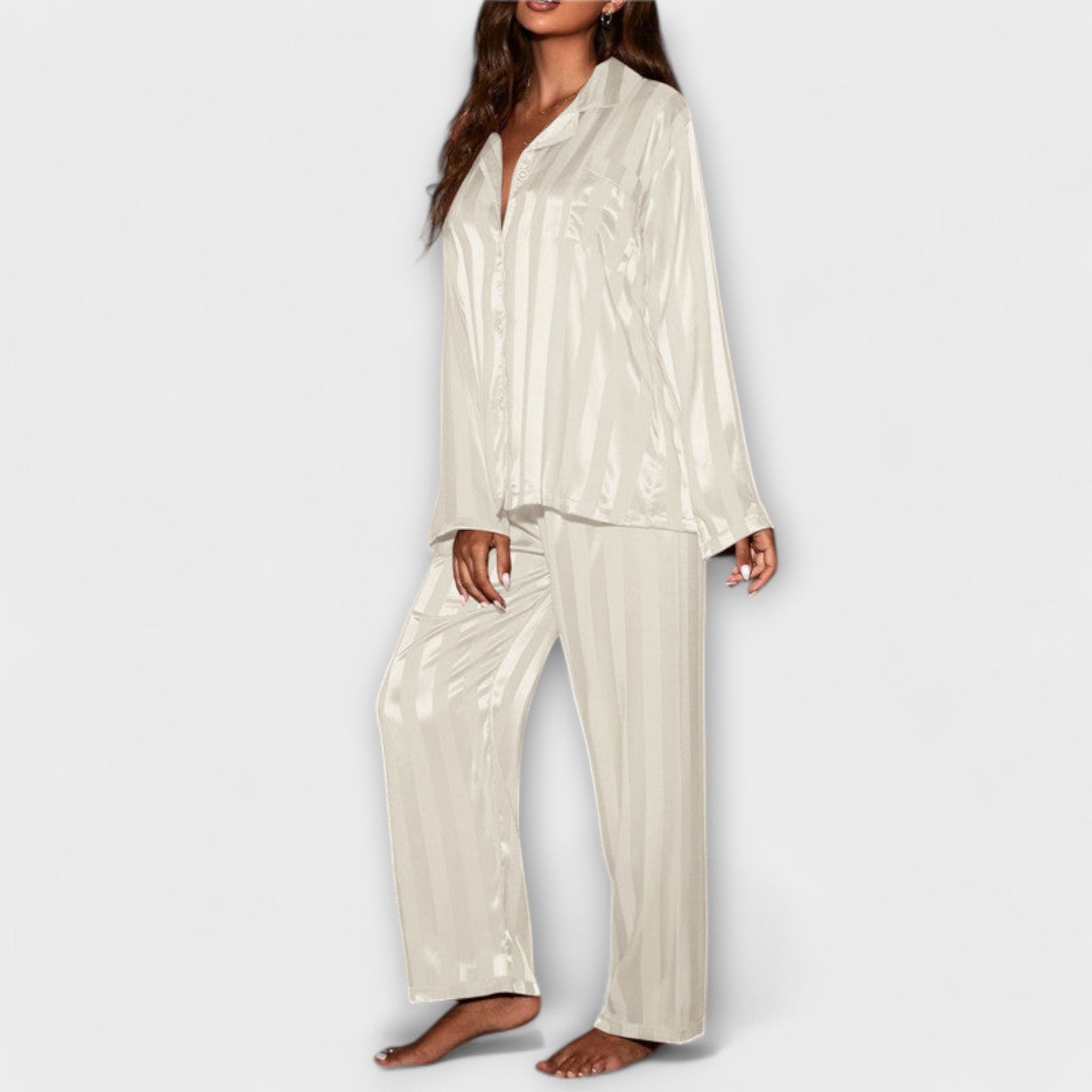 Francisca | Pijama Satén Lujoso