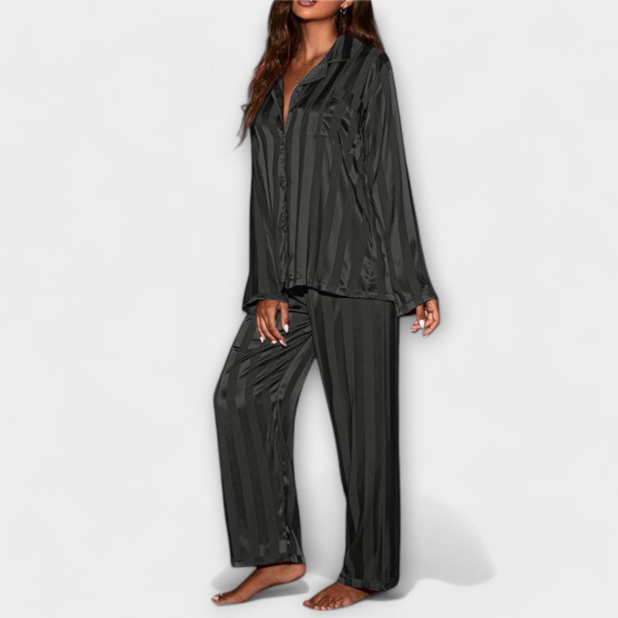 Francisca | Pijama Satén Lujoso