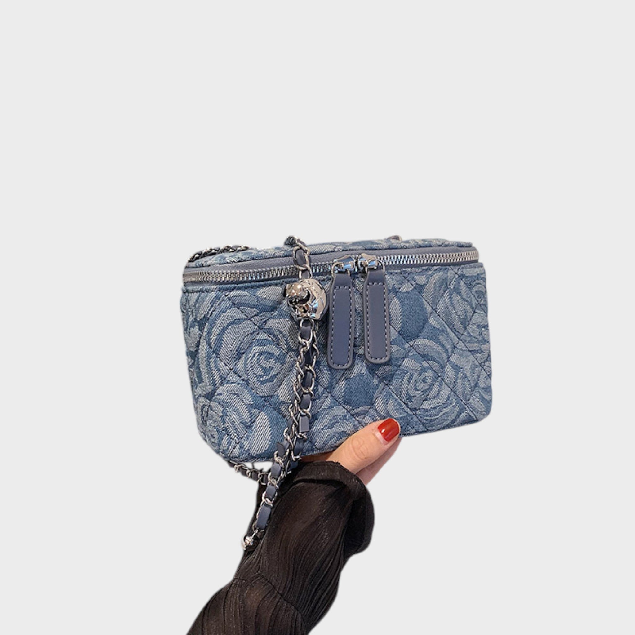 Vega | Bolsa Denim Floral