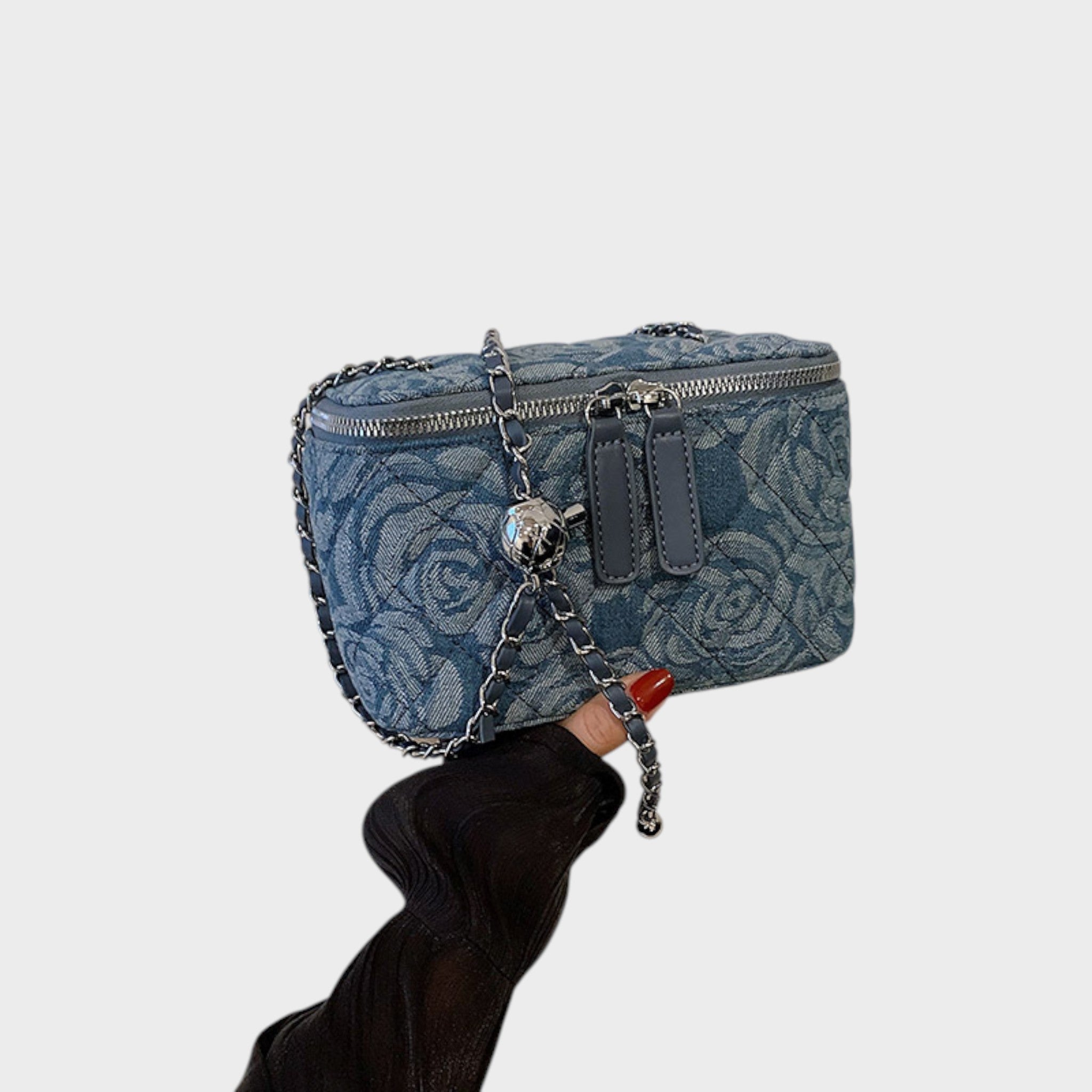 Vega | Bolsa Denim Floral