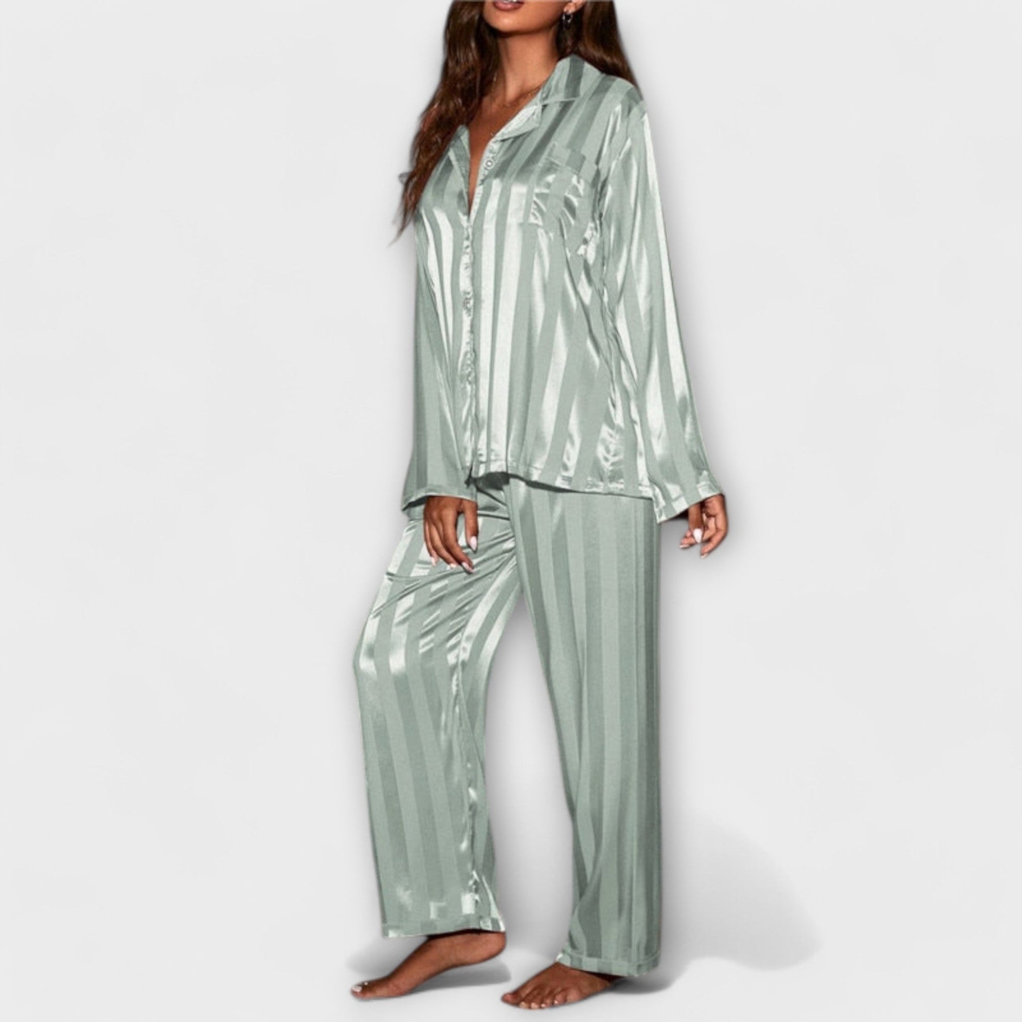 Francisca | Pijama Satén Lujoso