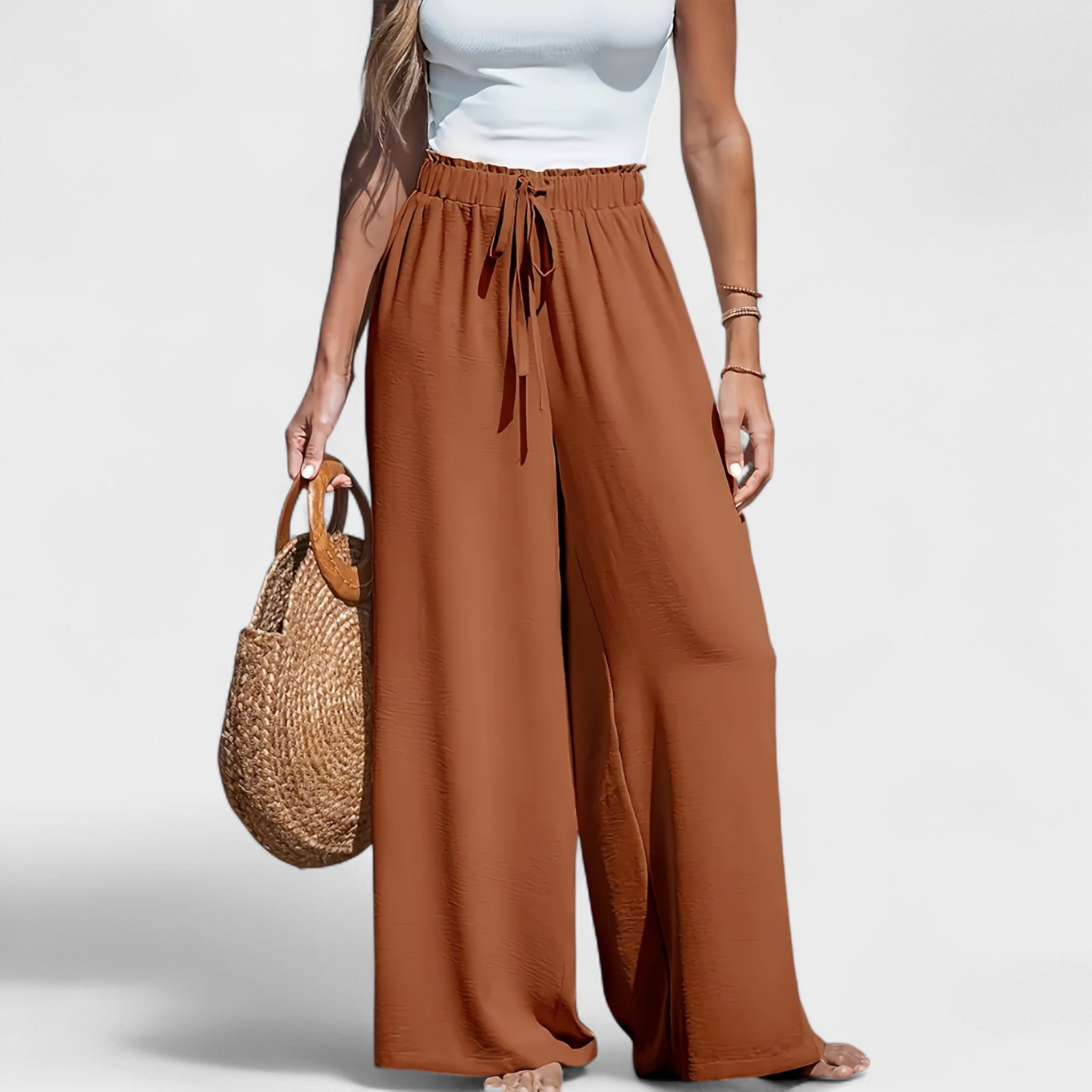 Berta | Pantalón Ancho Elegante